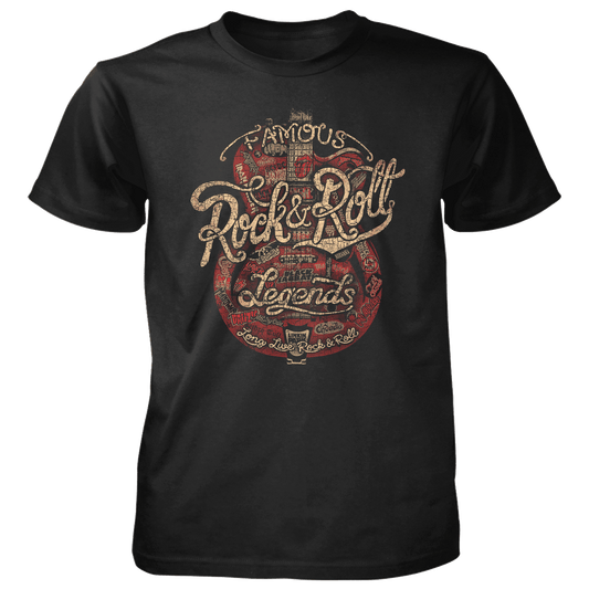 Rock and Roll legend tee shirt