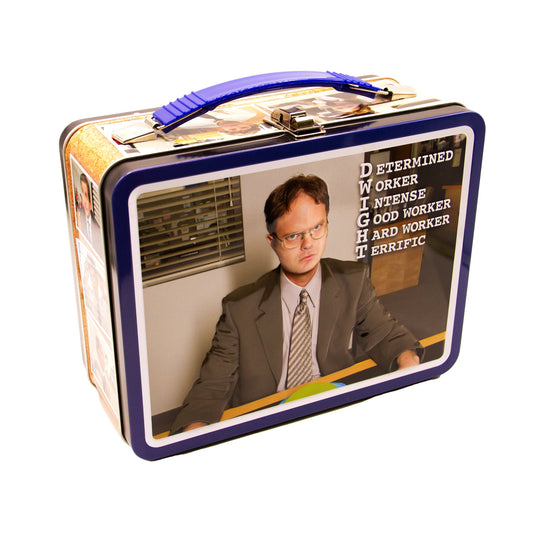 Lunch box with a character from a TV show on a white background