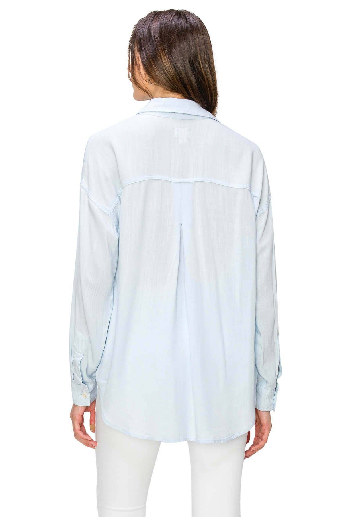 CALI1850 RELAXED LINEN BUTTON DOWN SHIRT (20728JLN486)