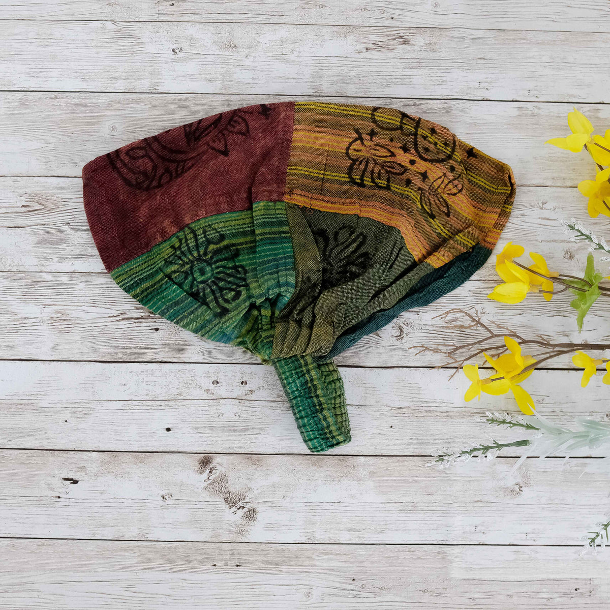 Cotton Patch Unisex Block Print Head Band