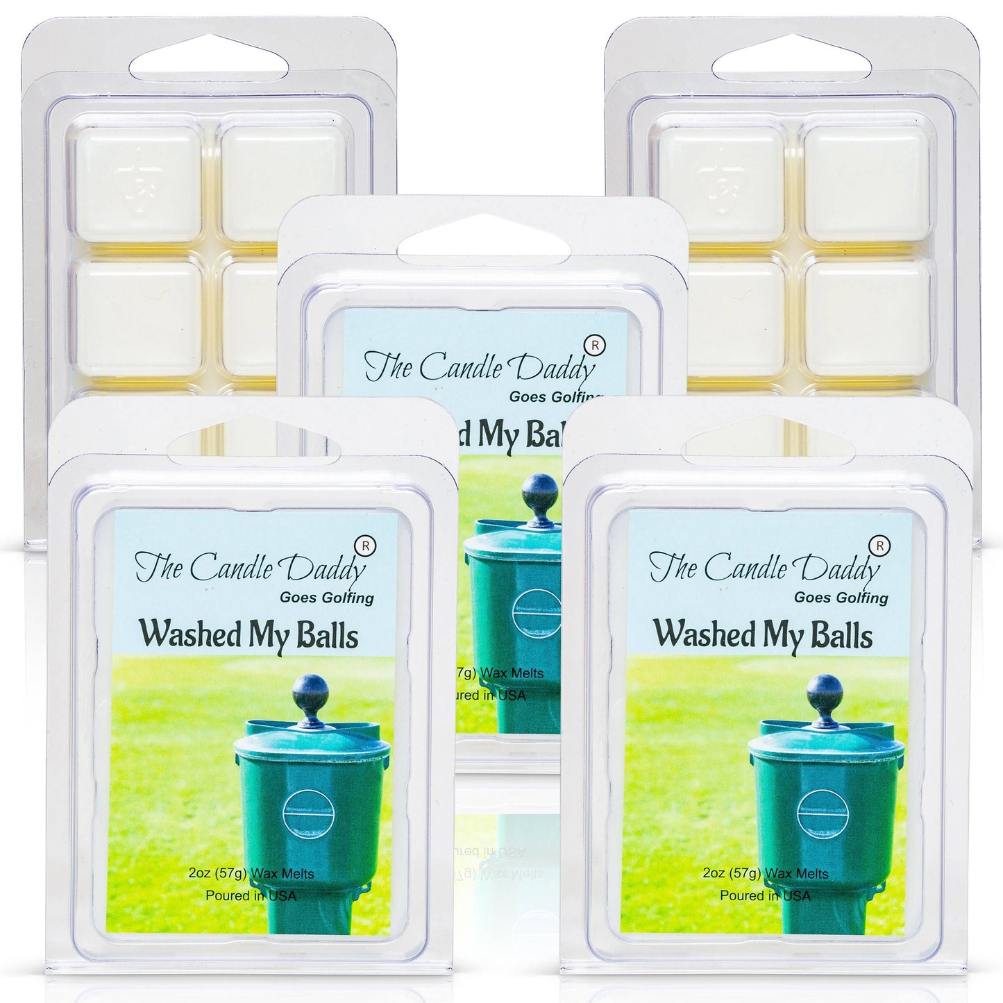 Candle Daddy Golfing - Washed My Balls - Wax Cubes/Melts