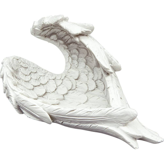 Polyresin offering Bowl - Angel Wings