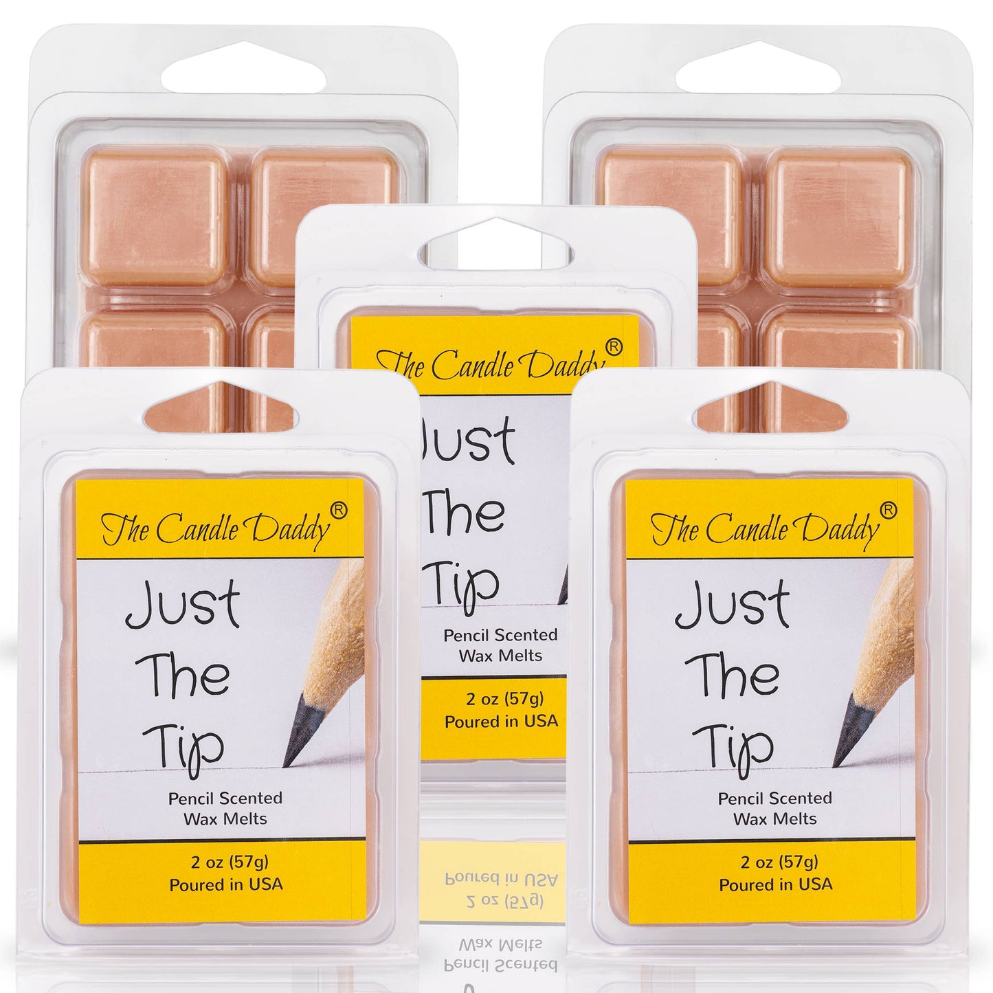 JUST THE TIP - #2 PENCIL SCENTED WAX MELT - 2 OUNCES