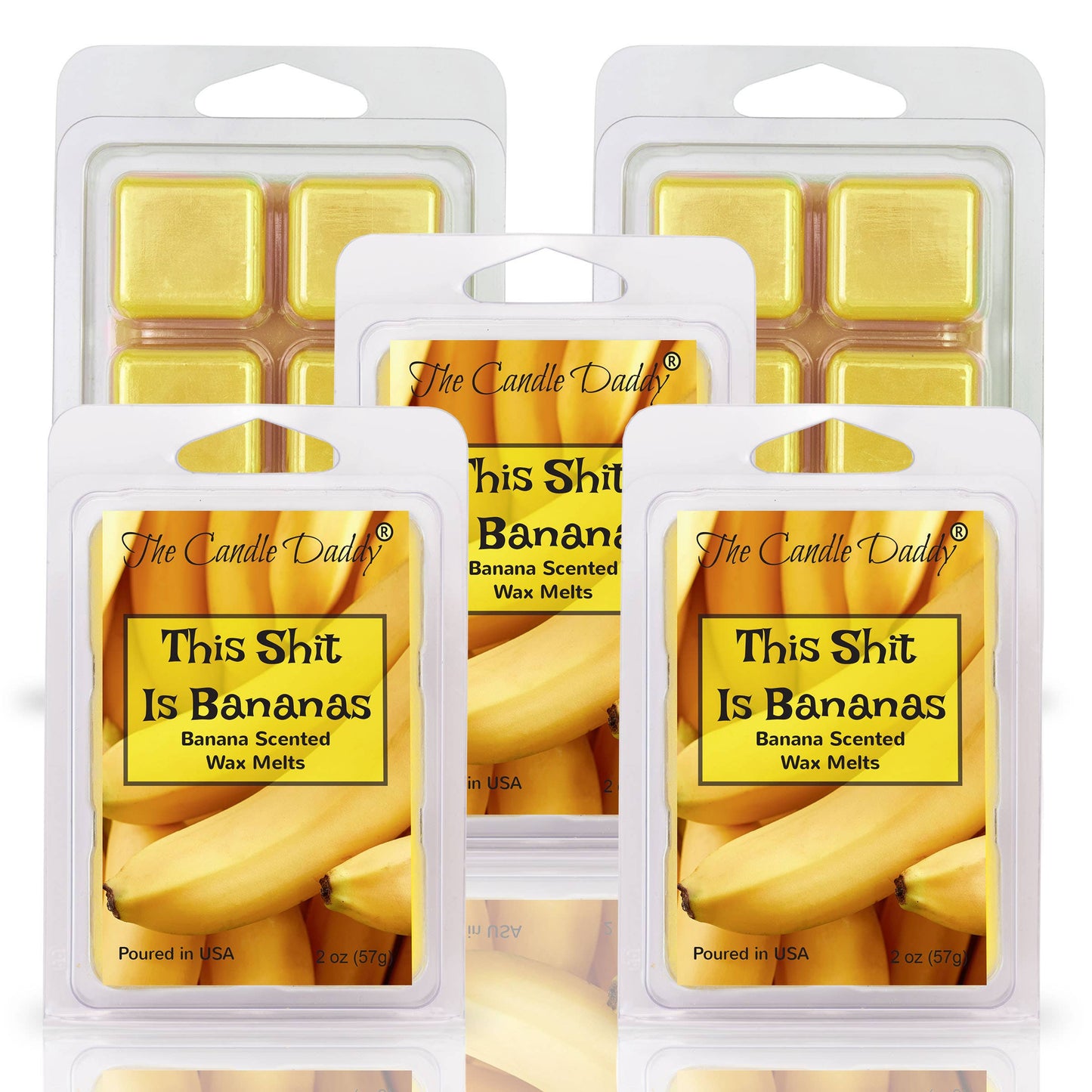 THIS SHIT IS BANANAS - BANANA SCENTED WAX MELT