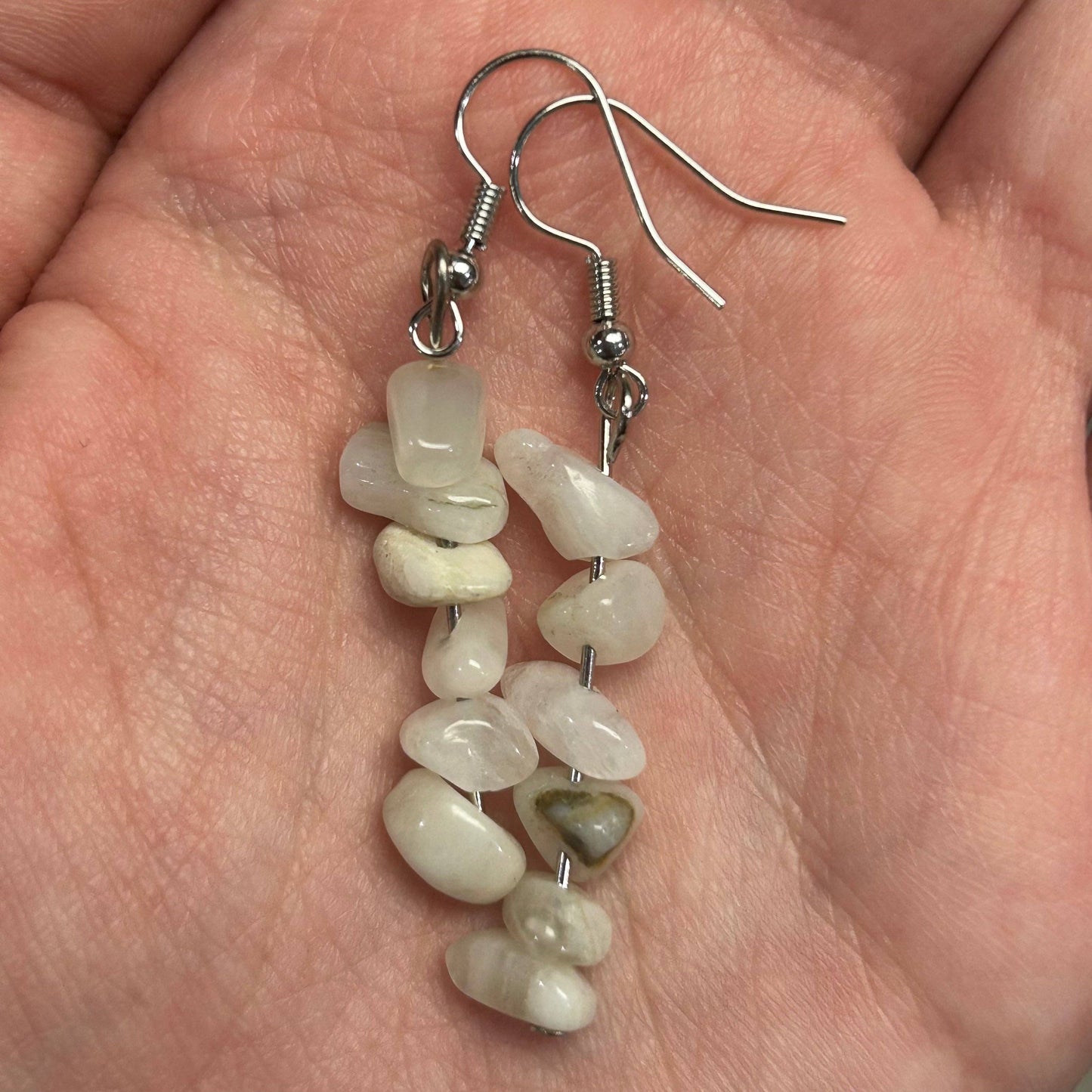 Gemstone Chip Dangle Earrings – Crystal Jewelry for Retailer