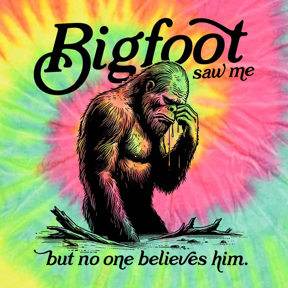 Bigfoot saw me but no one believes him