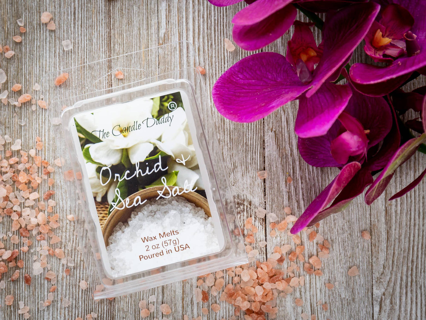 ORCHID & SEA SALT - CRISP FLORAL ORCHID & SEA SALT SCENTED