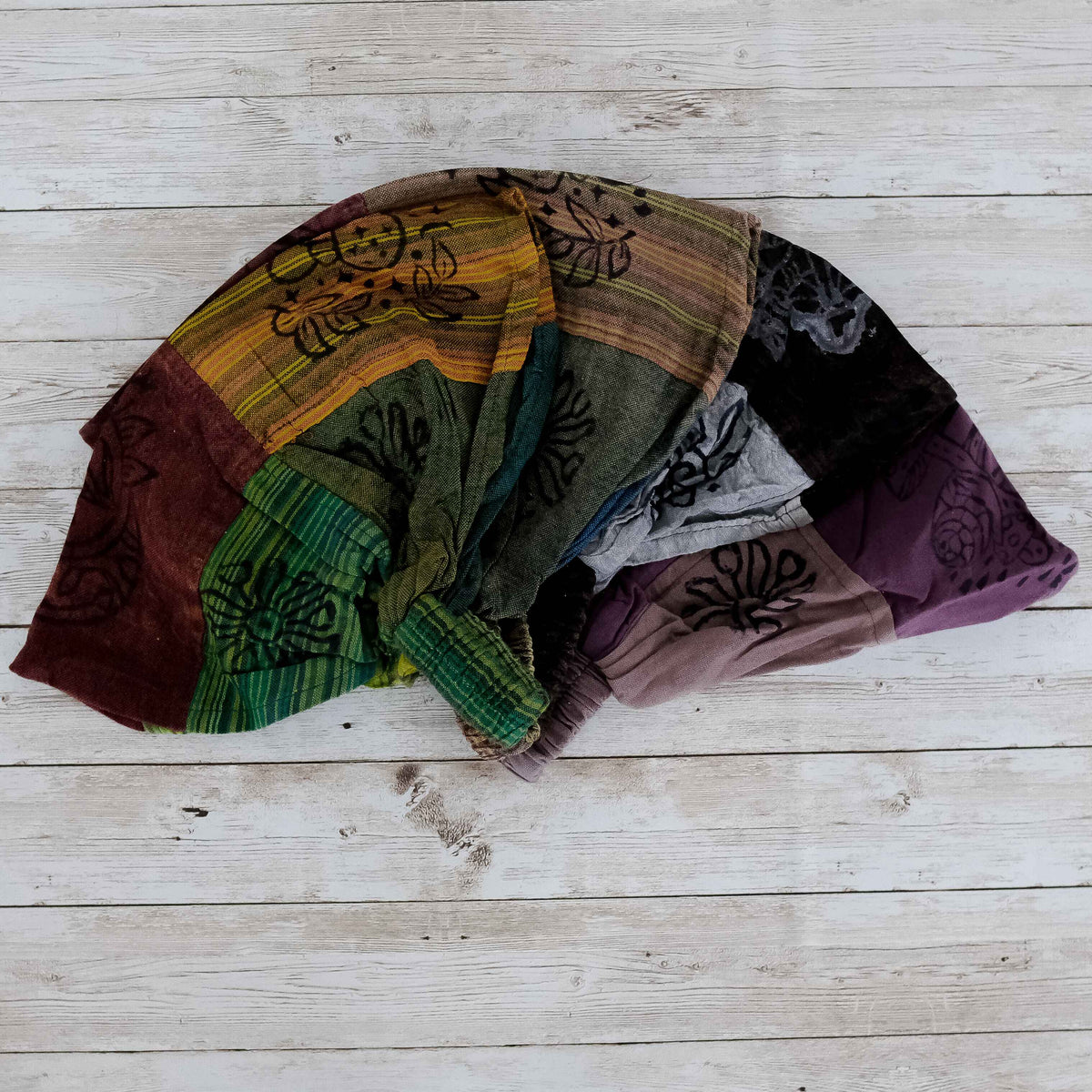 Cotton Patch Unisex Block Print Head Band