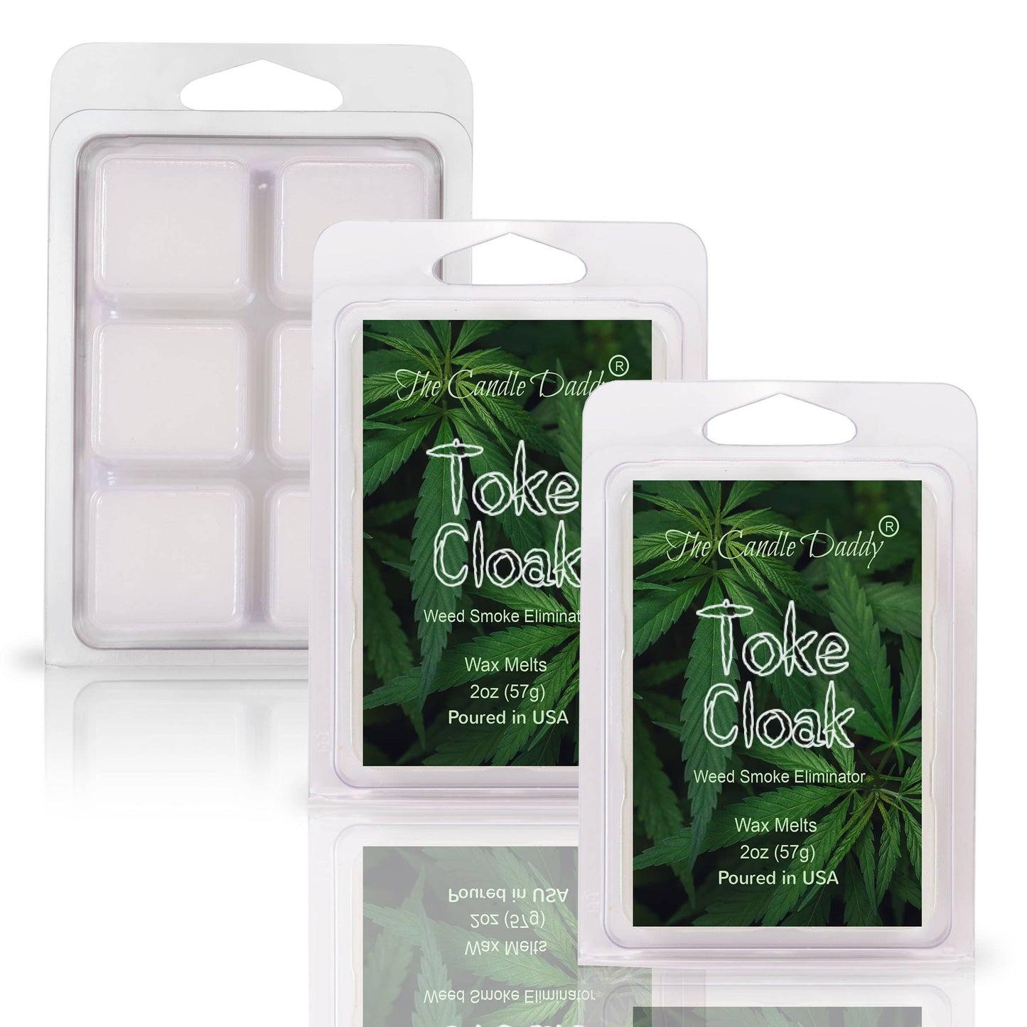 TOKE CLOAK - WEED SMOKE ELIMINATOR WAX MELT - 1 PACK
