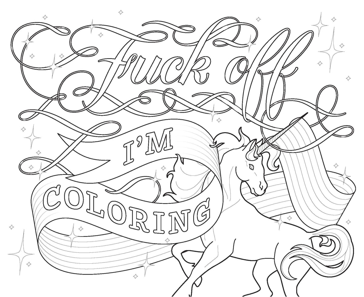 Fucking Awesome Coloring Book