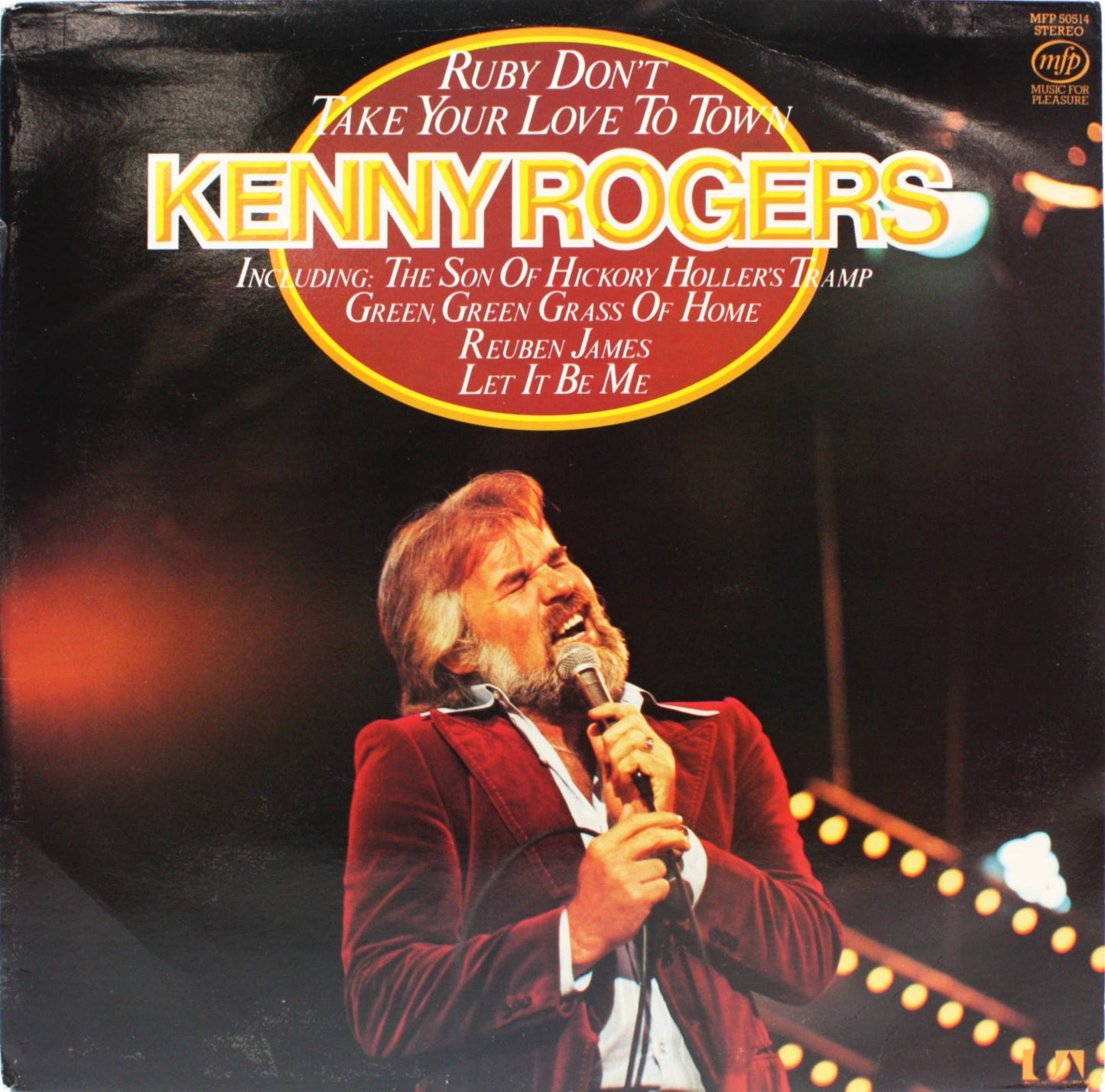 12" Vinyl LP Record - Kenny Rogers - Ruby Don't Take Country