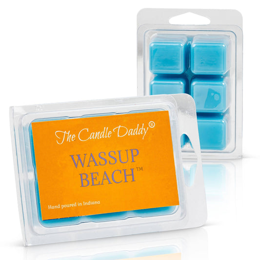 Wassup Beach- Funny Beach Ocean Scented Melt- Maximum Scent
