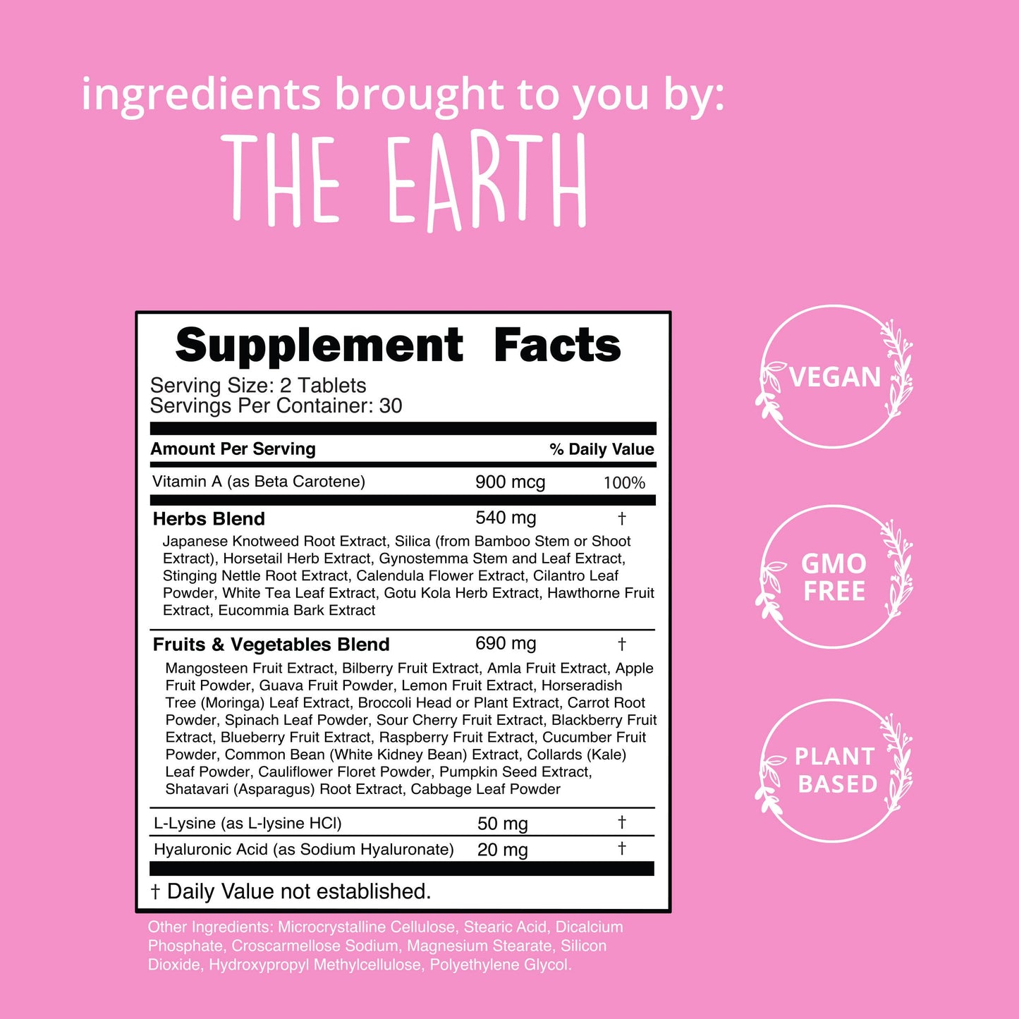 Vegan Collagen Builder w/ Hyaluronic Acid