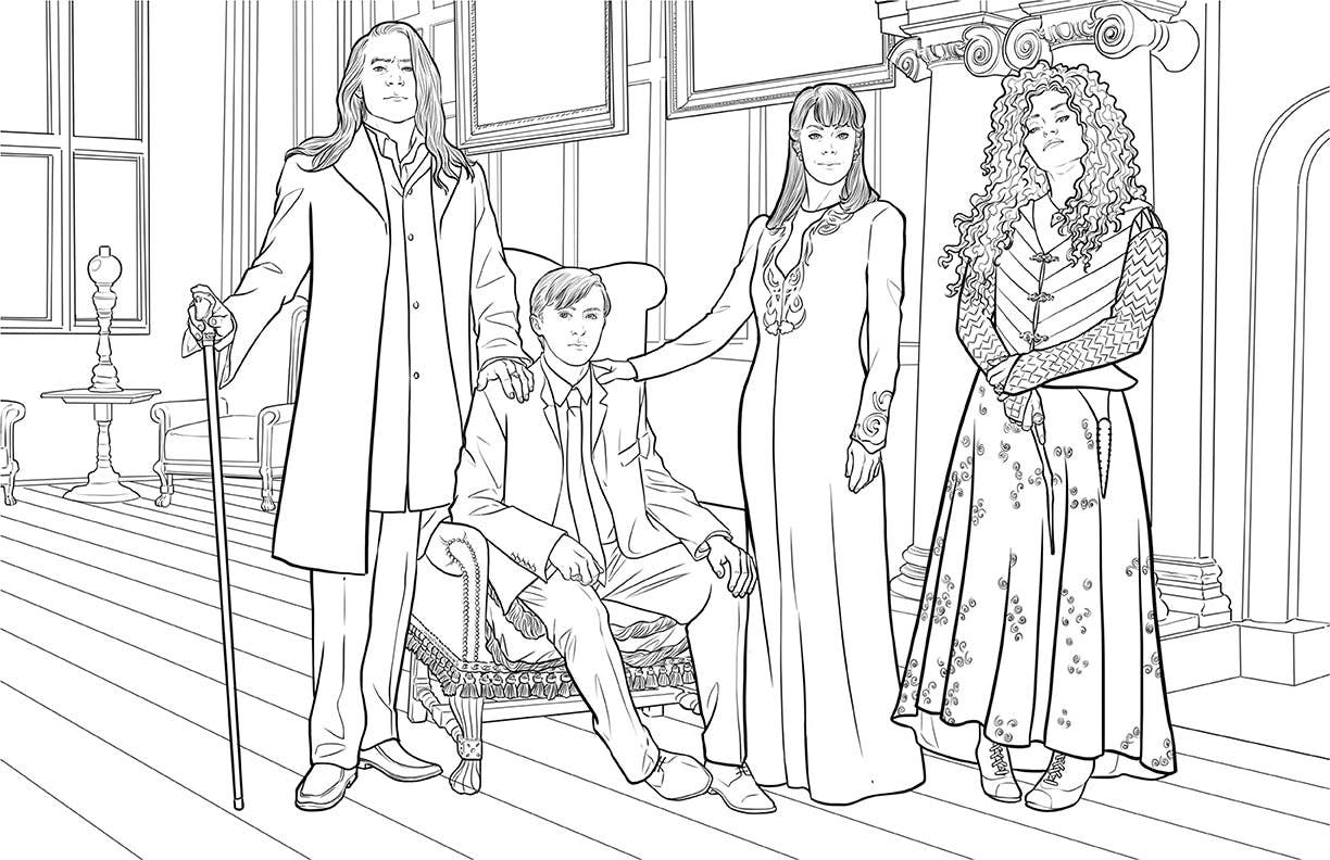 Harry Potter: Slytherin House Pride: The Official Coloring Book
