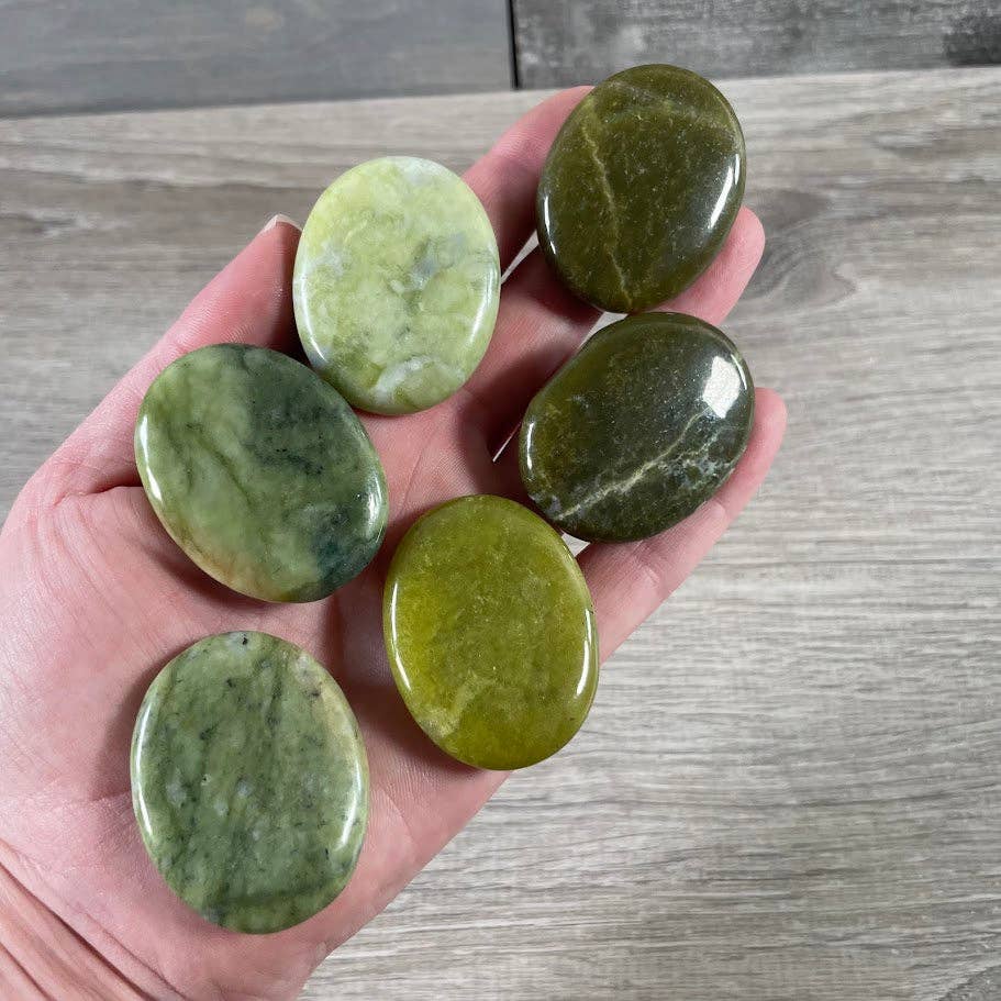 Gemstone Palm Stones 45mm – Bulk Crystal Supplies