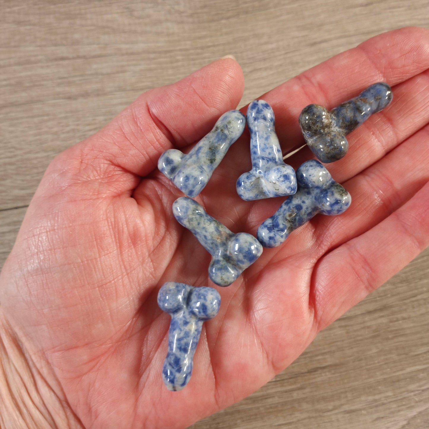 Crystal Phallic Figurine – Small Carved Gemstone Statue