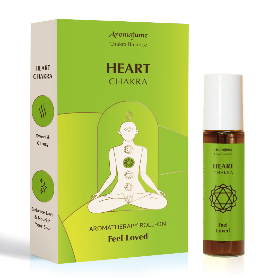 Heart Chakra Roll On | Chakra Fragrance Oil Roll On