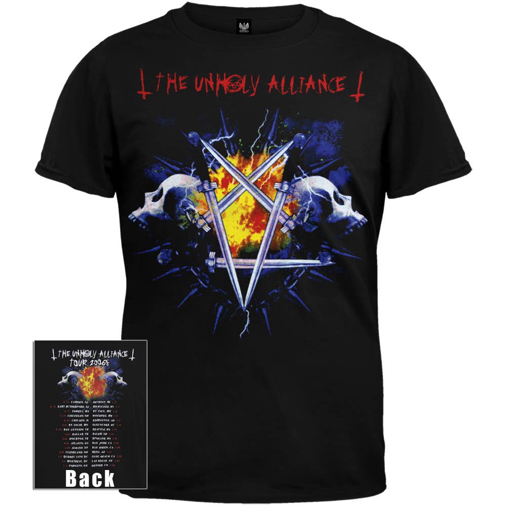 Slayer - Unholy Alliance Men's T Shirt