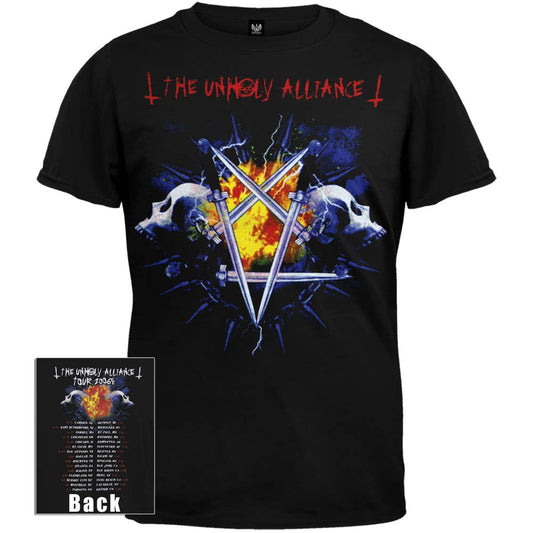 Slayer - Unholy Alliance Men's T Shirt