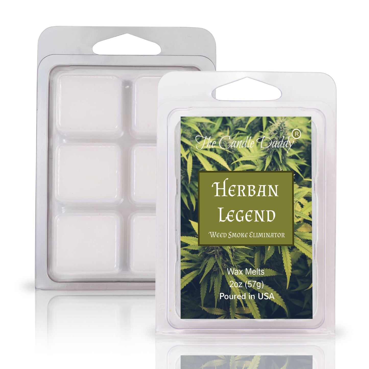 HERBAN LEGEND - WEED SMOKE ELIMINATOR WAX MELT - 1 PACK