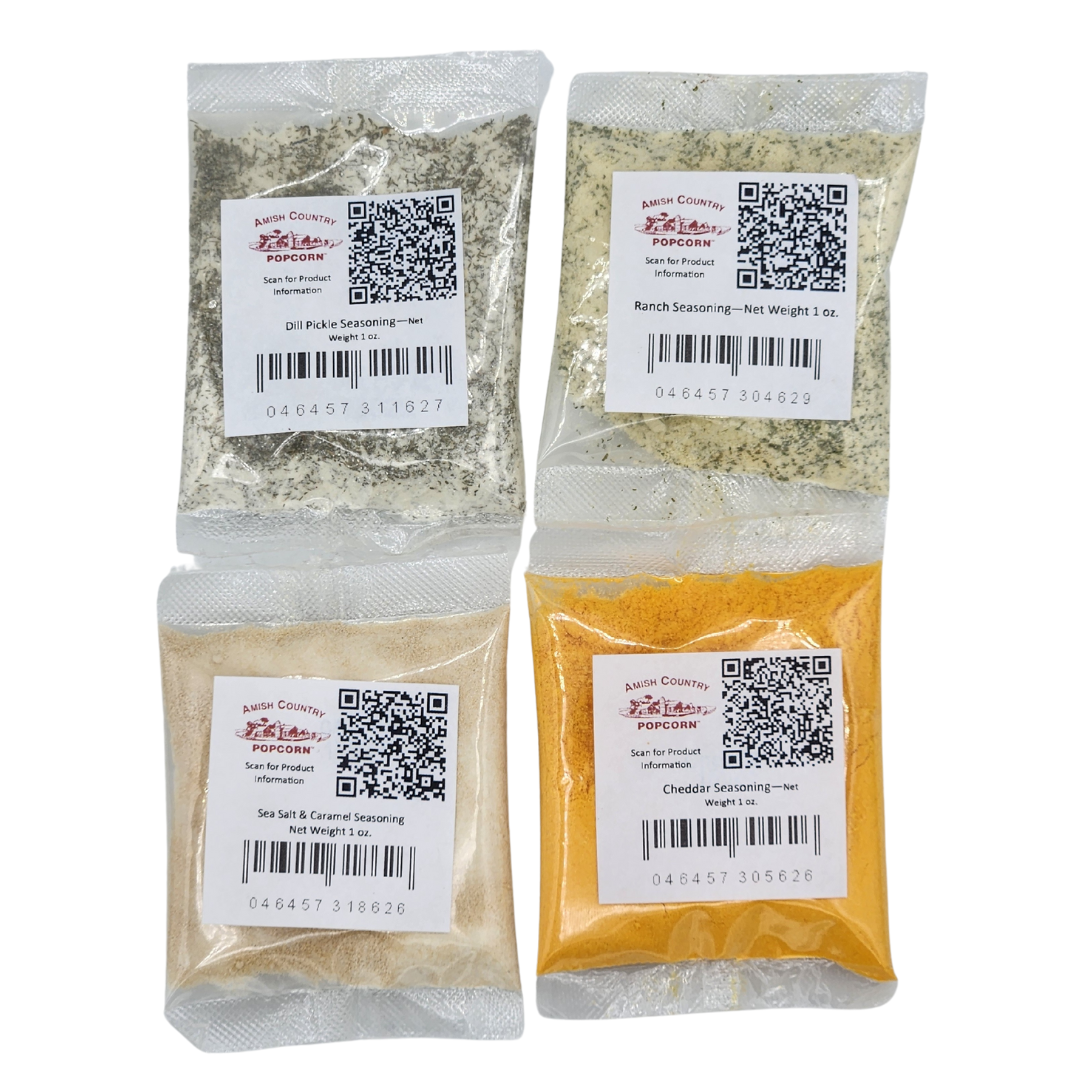 36ct Seasoning Sampler 1oz Bags