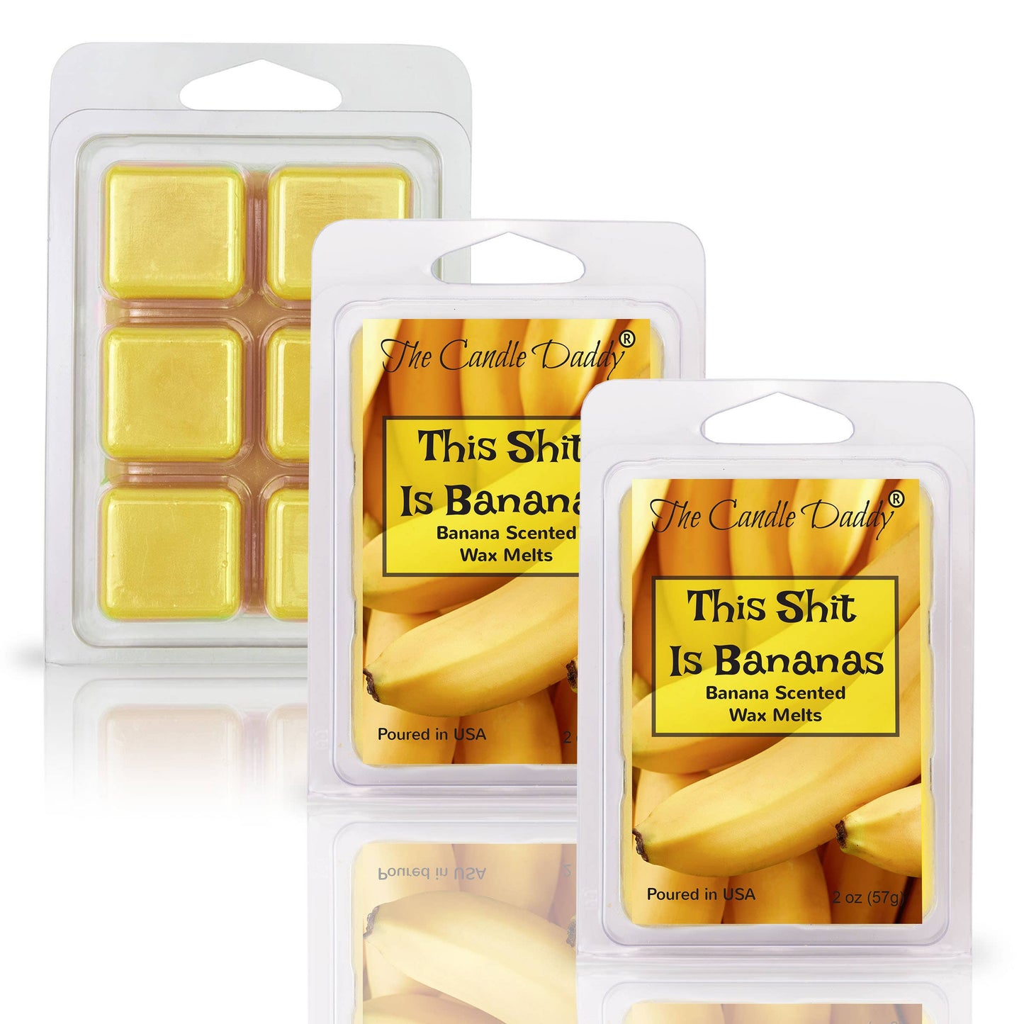THIS SHIT IS BANANAS - BANANA SCENTED WAX MELT