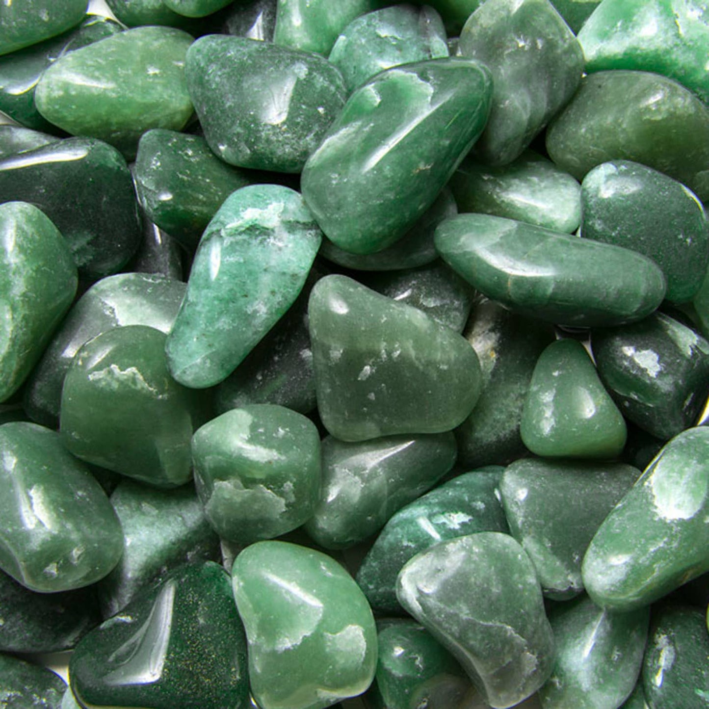 Tumbled Green Aventurine - L - A Grade - Brazil
