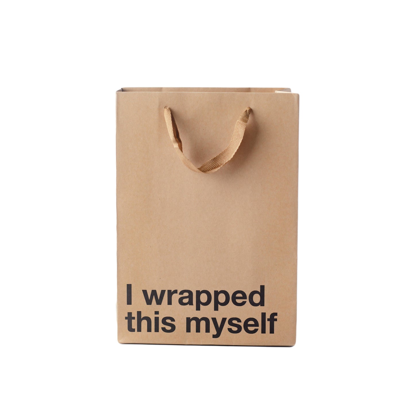 "I Wrapped This Myself" Gift Bag