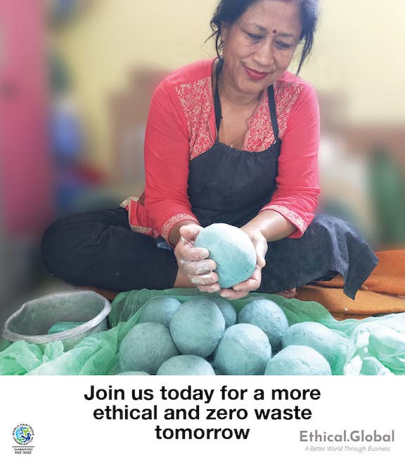 Dogs: Eco Wool Dryer Balls Fair Trade