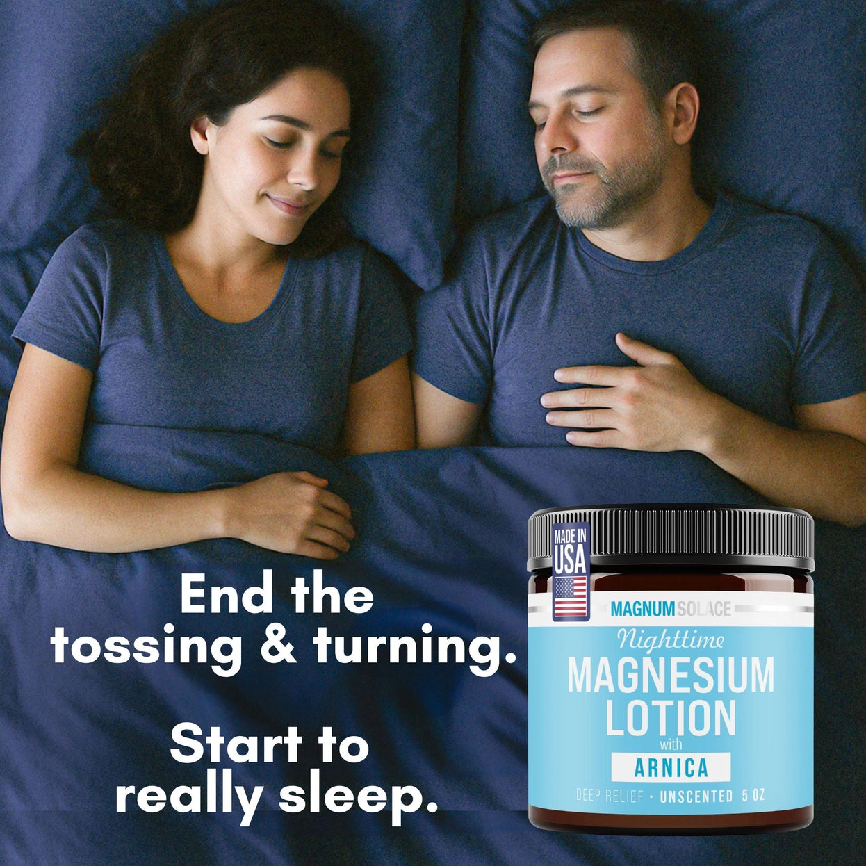 Nighttime Magnesium Lotion with Arnica Lavender