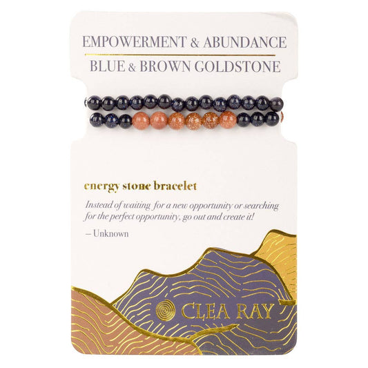 Crystal Gemstone Stretch Bracelets