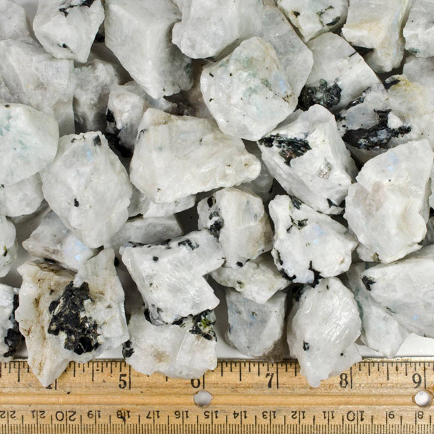 Rough Rainbow Moonstone - India - Raw Natural Stones
