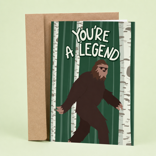 Funny Father’s Day Card for Dad - You’re A Legend