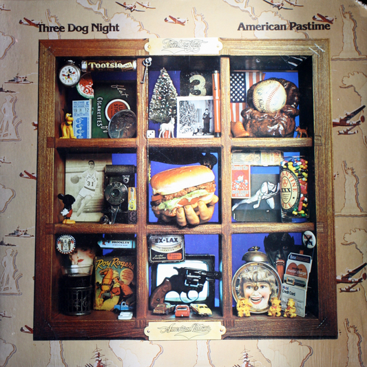 12" Vinyl LP Record - Three Dog Night: American Pastime Rock