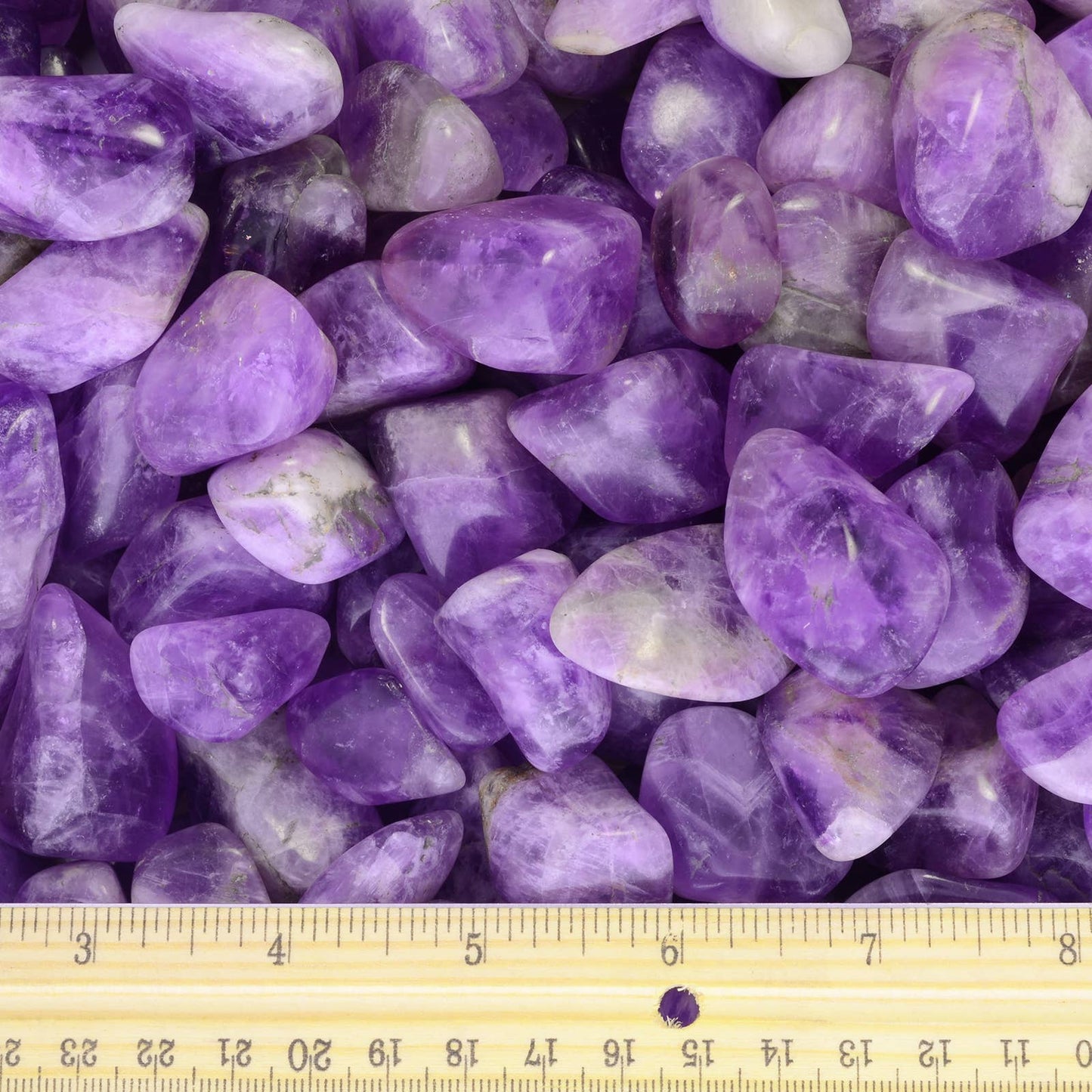 Tumbled Deep Purple Amethyst - Madagascar (1 lb)