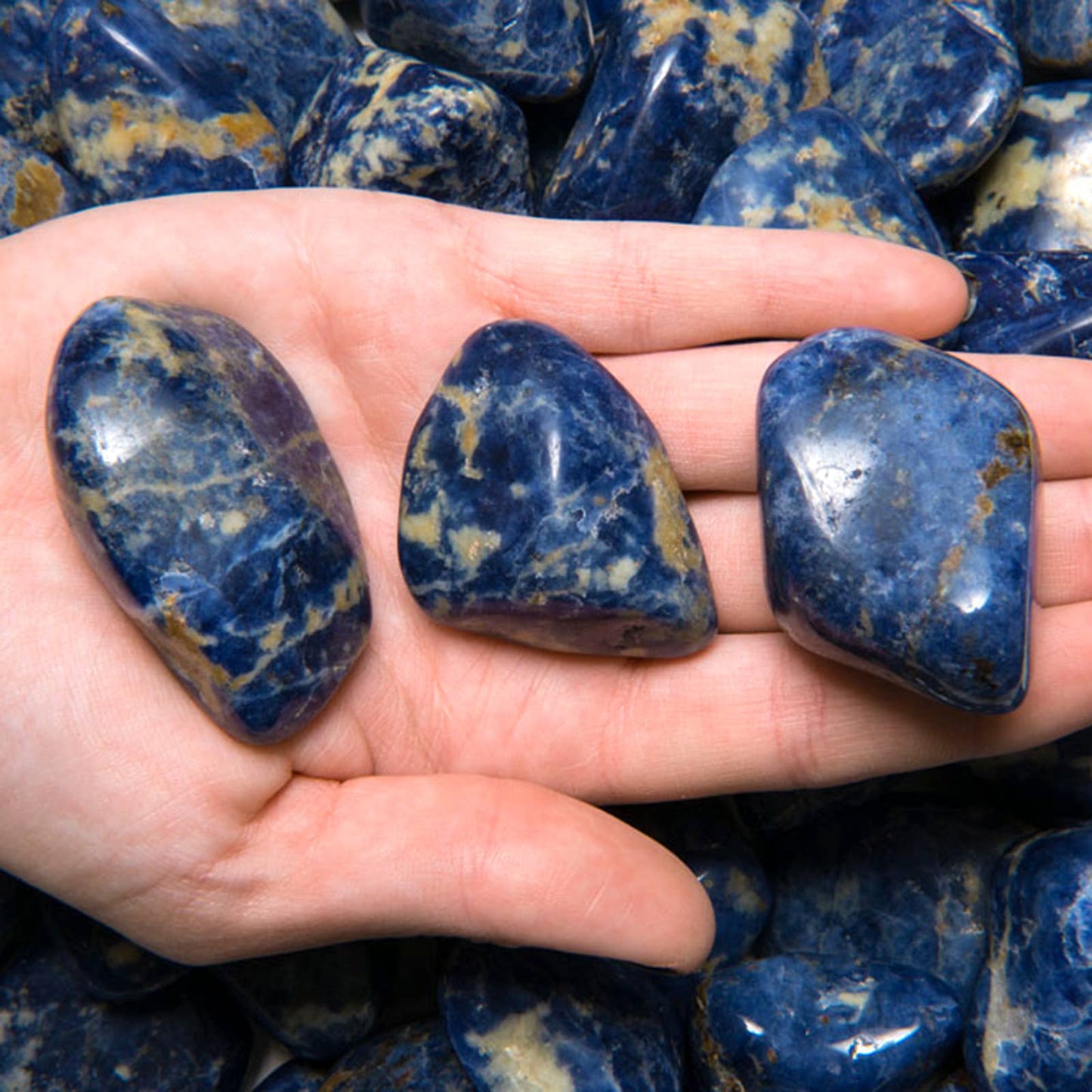 Tumbled Sodalite - XL - B Grade - Brazil