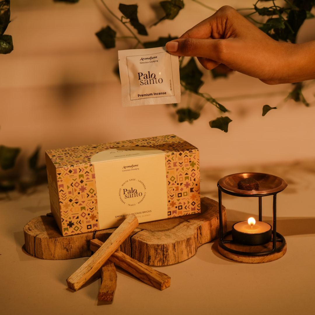 Palo Santo Incense Bricks & Burner Set | Palo Santo Incense