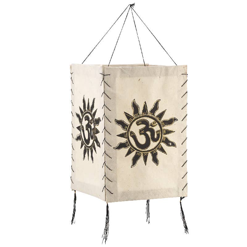 Om Sun Paper Lantern