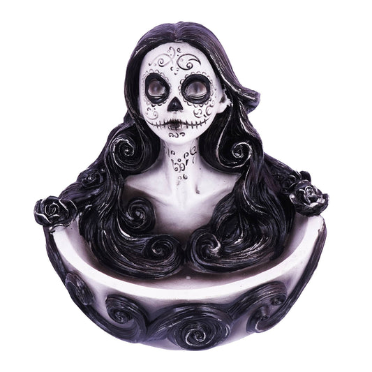 Big Day of the Dead Incense Holder/Ashtray