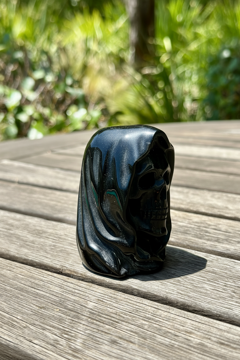 Wholesale Obsidian Grim Reaper | Crystal Carving