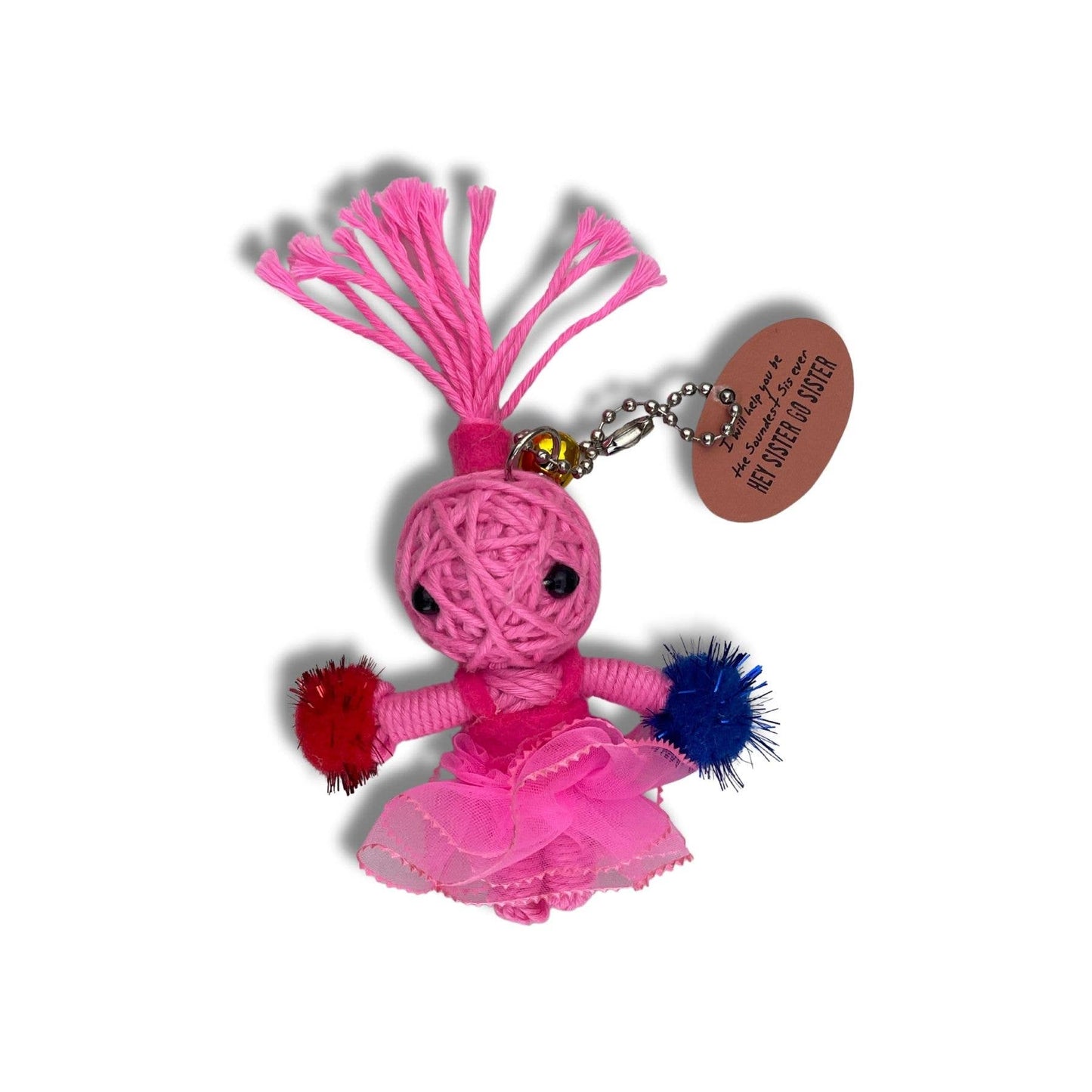 Hey Sister Go Sister - Watchover Voodoo Dolls - Keychain