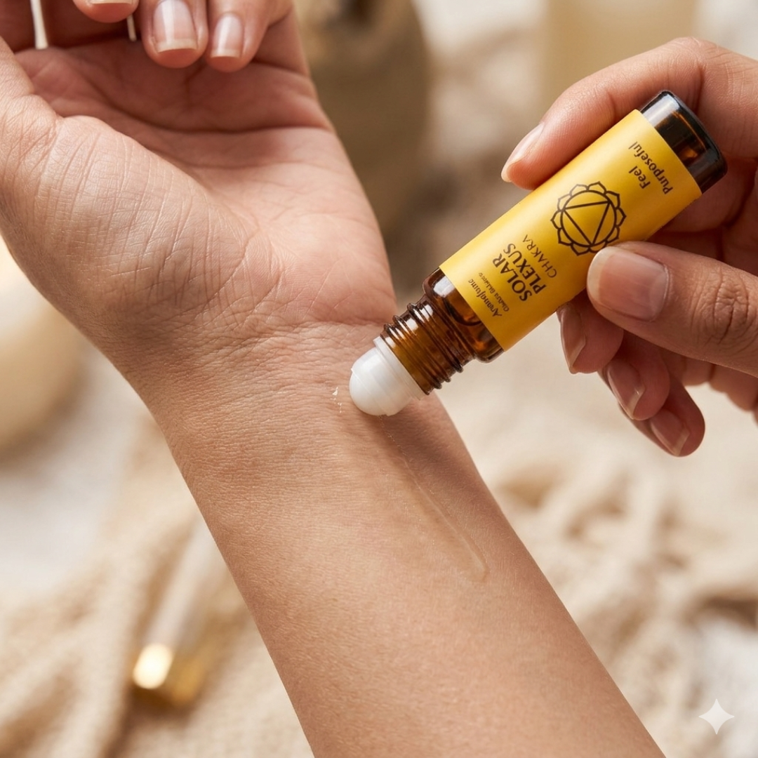 Solar Plexus Chakra Roll On | Chakra Fragrance Oil Roll On