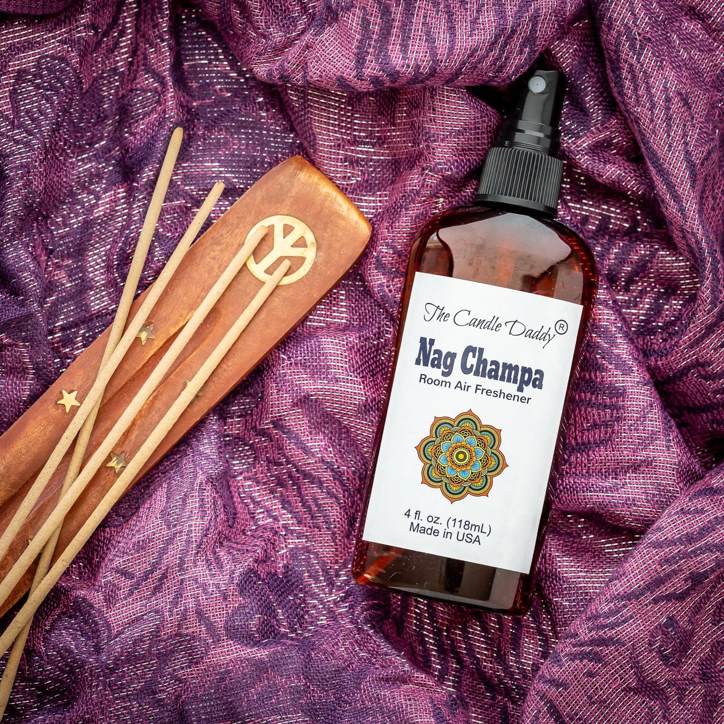 Nag Champa - Incense Scent -  4fl oz Room Air Freshener