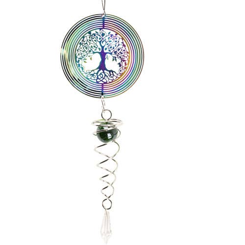TREE OF LIFE METAL SPINNER