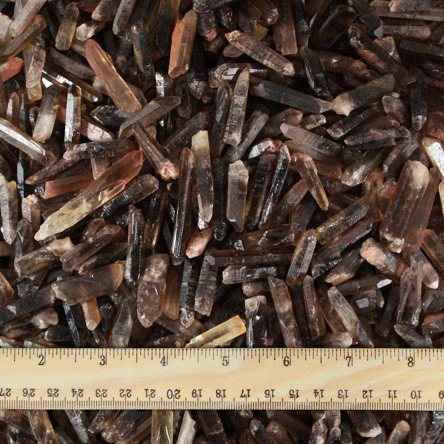 Smoky Citrine Quartz Points - Matchstick - Zambia (1 lb)