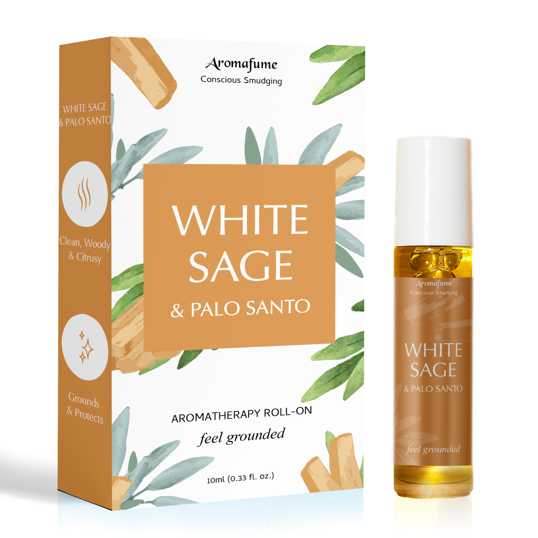 White Sage & Palo Santo Roll On | Fragrance Oil Roll On