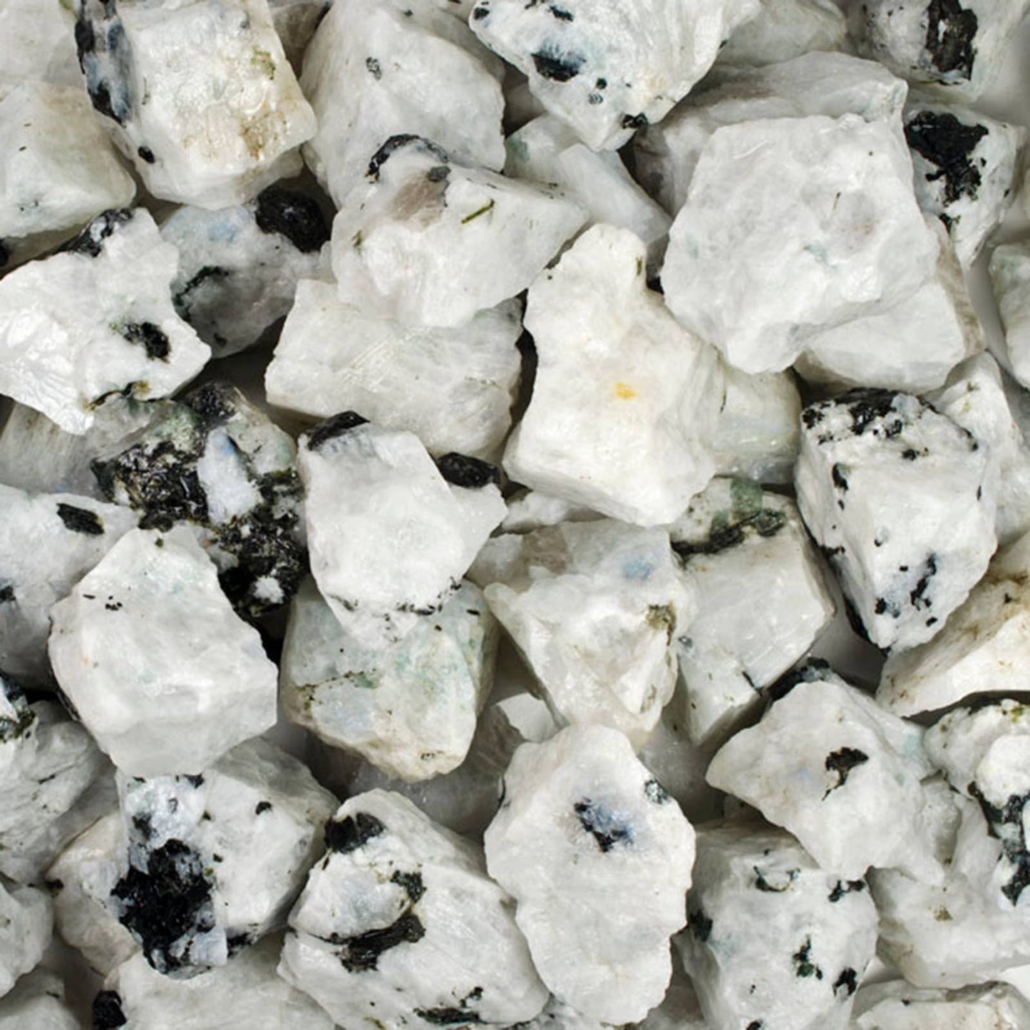 Rough Rainbow Moonstone - India - Raw Natural Stones