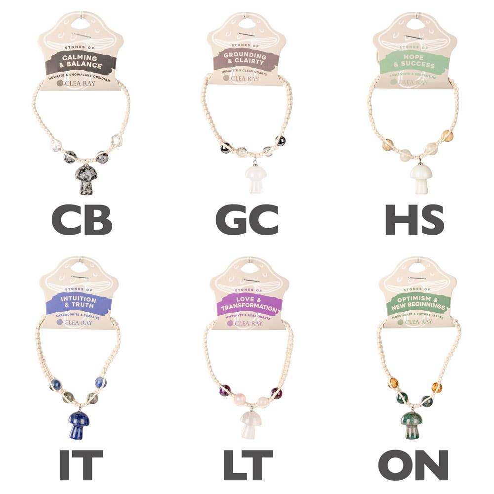 HEMP MUSHROOM BRACELET