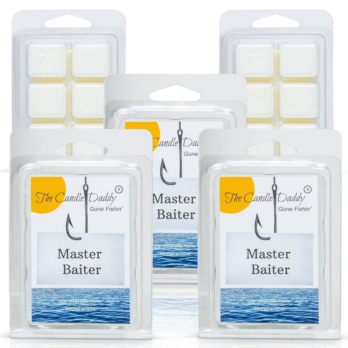 The Candle Daddy's Gone Fishin' - Master Baiter - Coconut