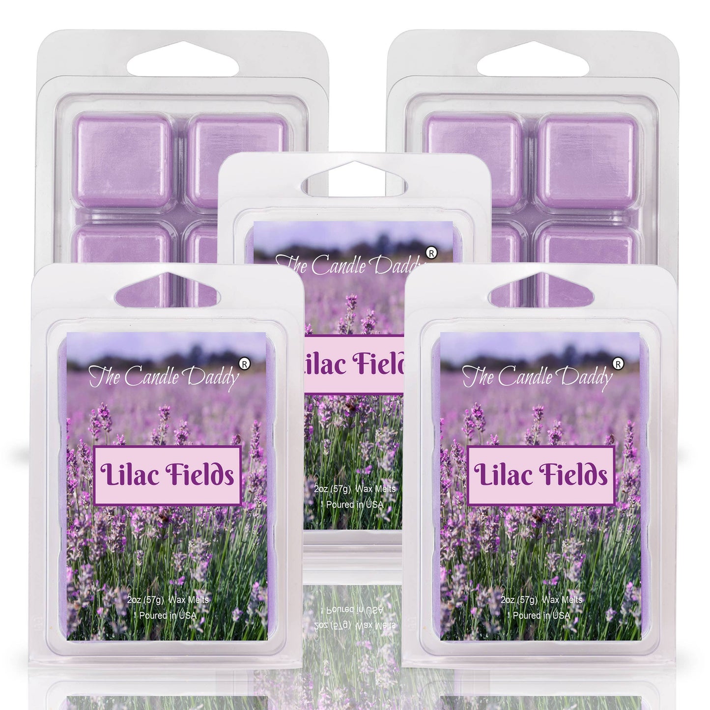 LILAC FIELDS - FLORAL SPRING SCENTED WAX MELT - 1 PACK - 2OZ